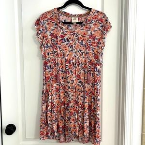 Cute floral mini dress